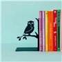 Balvi Serre-Livres Book Guard Couleur Noir Support de Livres pour étagère en Forme de Hibou Amusant p