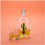 Balvi Carafe à Liqueur Cactus Couleur Vert pour Tous Types de liqueurs Verre