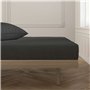 Drap housse Happy Home Mix Colors Noir Lit de 120