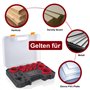 Scie Cloche Bi-métal, Meinraum 19 PCS Coffret de Scie Trépan avec 11 Lames de Scie 19-68mm, Lot de Scies Cloches pour Aluminium,