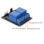 ARCELI Module de Relais 3pcs 2 canaux DC 5V pour Arduino UNO R3 DSP Bras PIC AVR STM32 Framboise Pi avec Carte d'extension de dé