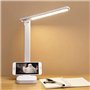 BEL AIR HOME - Lampe de Bureau LED Tactile 5W avec 3 Températures de Lumière 3000K-4000K-6500K, WINN, Lampe de Chevet Filaire En