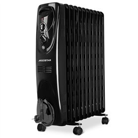 Aigostar Tummie– Radiateur à Bain d’huile Portable. 2300 W. 11 éléments