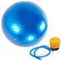 OcioDual Ballon Pilate Gym Sport Fitness Aerobic Yoga Body Fit 65cm Bleu avec Pompe Pilates Ball Rubber Training