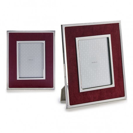Cadre Photos Velours Bordeaux (1 x 28,3 x 23,3 cm) 22,99 €
