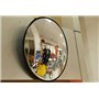 KitaBulb Miroir Convexe de la Circulation, 30cm Noir Miroir de Surveillance Panoramique pour la sécurité Routière et du Magasin
