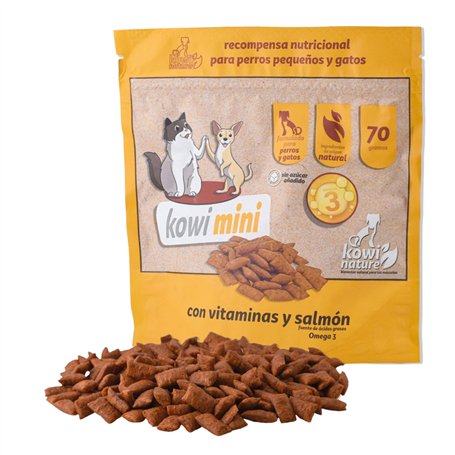Kowi Mini Snack pour petits chiens et chats - Friandises pour chiens et chats - Friandises pour chiens et chats - Peau et bouche