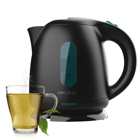 Cecotec Bouilloire Electrique Thermosense 140 Black. Bouilloire 1 L sans BPA