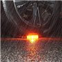 SMAMS Voiture, Eclairage d'urgence pour Voiture, Eclairage d'urgence, LEDs rotatives, Gyrophare, Eclairage d'urgence pour véhicu