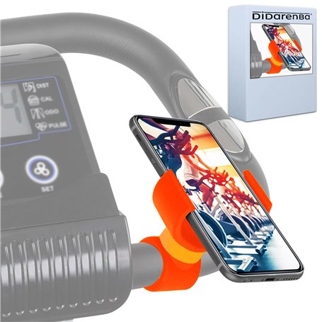 Support Telephone Velo Appartement Home Trainer Tapis de Course Universel Convient aux Smartphones jusqu'a 7