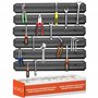 Barre aimantée pour outils 6 pieces 33 cm x 5 cm barre magnetique outils arre magnetique outillage support magnétique outils por