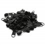 DOJA Barcelona | Curseur Fermeture Eclair | Pack 50 Curseur Noir N°5 | 40mm Long | Tirette Fermeture Eclair Metal | Couture Acce
