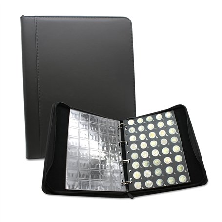 DOJA Barcelona | Album Piece 2 Euros de 480 Pochettes | Livre Collection Pieces 2 Euros | Rangement Pieces de Monnaie | Classeur