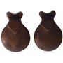 Jale 2054 Castagnettes polies