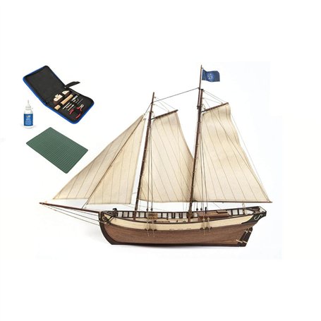 Maquette Bateau Bois Coffret Initiation Polaris avec voiles - Occre 12007S