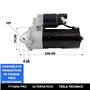 demarreur moteur 2.20 KW