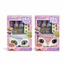 MARTINELIA - Set Manucure Pour Enfant et Tatouages Super Héros Animaux - Set Nail Art Pour Fille - Vernis à Ongles & Strass - Ta
