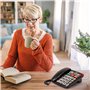 SPC Comfort Numbers Pro – Téléphone Fixe Senior avec Grandes Touches et Sonnerie très élevée | Amplificateur +20dB | 6 Contacts 