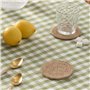 Lot de 6 sets de table ronds en jute 10 x 10 cm