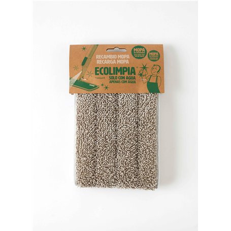 Ecolimpia - Recharge pour balai pulvérisateur | 100 % microfibre | Toujours préparée