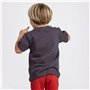 Spider-Man T-Shirt à Manches Courtes pour Enfant Gris foncé - Marque EAN : 8445484499902 - Taille : 6 Ans