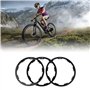 Elprico Entretoise de moyeu 1 mm + 1,5 mm + 2 mm, rondelle Robuste pour réglage du pédalier de vélo, Volant d'inertie, vélo de R