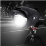 Phare de vélo en métal Vintage LED Super léger Phare de vélo avec visière Nuit équitation Phare Avant de sécurité pour vélo équi