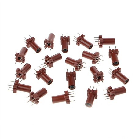 VONGEE 20 Pcs Réglable Inducteur Shell Squelette Vide Noyau De Ferrite Aucune Bobine D'inducteur 25-100MHZ