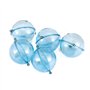 LANCHEN 5 pièces/Ensemble Flotteur de pêche ABS balles en Plastique Boule d'eau flotteurs à Bulles s'attaquer à la pêche en mer 