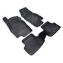 J&J AUTOMOTIVE | Tapis De Sol en Caoutchouc TPE Toutes Saisones pour T-Cross Depuis 2018 Système de Fixation Bord Haut Noir Anti