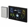 EMOS E6018 Station météo Radio avec capteur extérieur et écran Tactile Couleur + Bloc d'alimentation 13 Fonctions : thermomètre