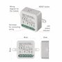 EMOS GoSmart Module d'interrupteur de volet roulant/Zigbee Smart Switch avec application, interrupteur relais encastré pour comm