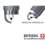 BRISK Iridium Premium+ Plus P3 1621 Bougies d'allumage, 4 pièces