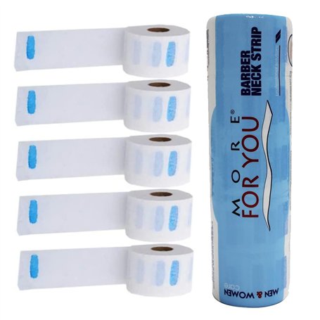 MFY blanc Papier Crêpe Jetable pour le Cou