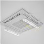 WITFORMS /CASSETTE - Déflecteur d'air AC réglable adapté aux sorties de climatiseurs à cassette. Améliore la circulation du refr