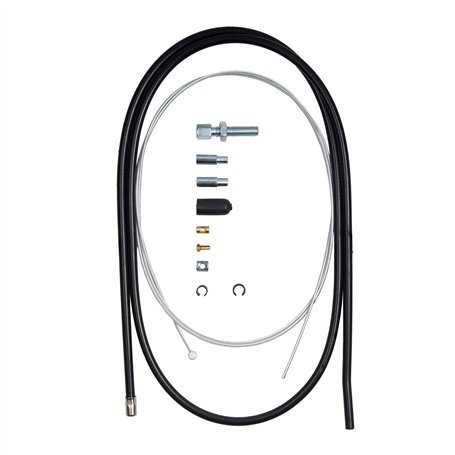 MOTOMASTER Kit de Bricolage de Câble D'embrayage de Câble de Commande de Moto Compatible avec Universel Honda Yamaha BMW Kawasak