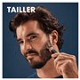 Gillette King C Tondeuse Electrique A Barbe Pour Hommes, 3 Sabots Interchangeables Pour Définir Les Contours Du Visage, Lame De 