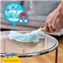 Swiffer Duster Plumeau Kit de Démarrage (1 Manche + 13 Recharges), Attrape et Retient 3 Fois Plus de Poussière et Cheveux qu'un 