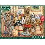 Jumbo-Se Rassemblent sur Le canapé Falcon de Luxe Puzzle, 11293, Multicolore