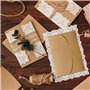Youery 50 Pièces Papier kraft Enveloppes,Enveloppe de carte postale,Creative rétro mignon Enveloppe en forme de coeur,pour le ma