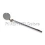 RIVERWELD Miroir d'Inspection Télescopique Réglable - Bras Pivotant 360°/Clip Ceinturon/Poignée Rétractable - Outil Compact Cont