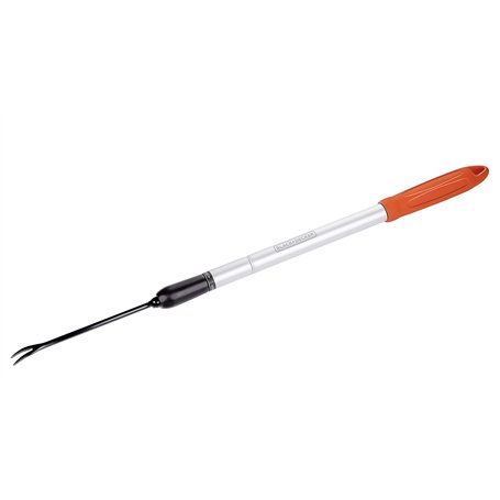BLACK+DECKER Desherbant Télescopique - Manche Télescopique 77-112 CM - Arracheur de Mauvaises Herbes avec Manche - Outillage de