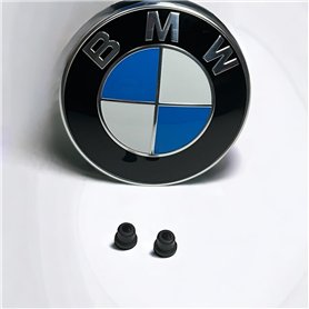 BMW Authentique emblème BMW pour capot Avec douilles