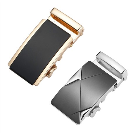 behone 2 Pcs Boucle de Ceinture en Alliage à Cliquet Automatique