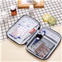 Ruikdly Trousse de Premier Secours 2 Pièces Trousse Secours Vide Trousse de Premiers Soins First Aid Kit pour Situations d'urgen