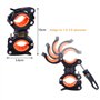 Supports de Lampe de Vélo Réglables à 360°