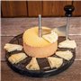 Boska Racloir Tete de Moine Marbre - Appareil Tete de Moine Fromage - Pour Girolle Tete de Moine - Base en Marbre - Noir