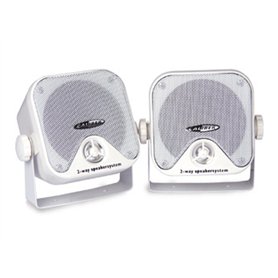 Caliber Haut Parleur de Voiture - Aussi pour Le Bateau - Montage sous Le siège - Puissance maximale 80W - 40W RMS - Résistant à