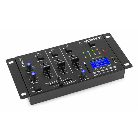 Vonyx STM3030 Table de Mixage 4 Canaux - Port USB