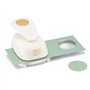 Vaessen Creative Perforatrice Cercle - Ø 4.5 cm - pour Projets DIY, Papier Scrapbooking, Plastique Fou, Bullet Journaling, Carte